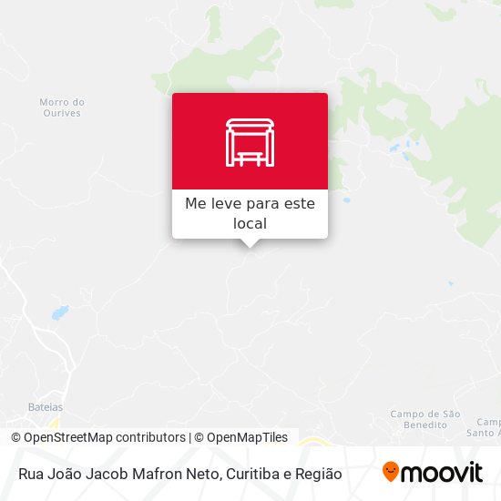 Rua João Jacob Mafron Neto mapa