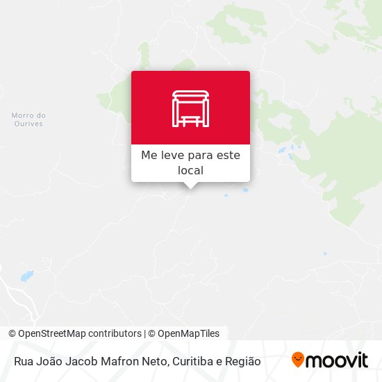 Rua João Jacob Mafron Neto mapa