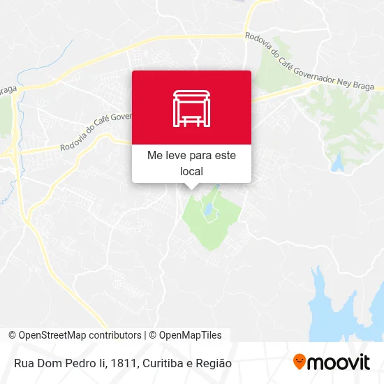 Rua Dom Pedro Ii, 1811 mapa