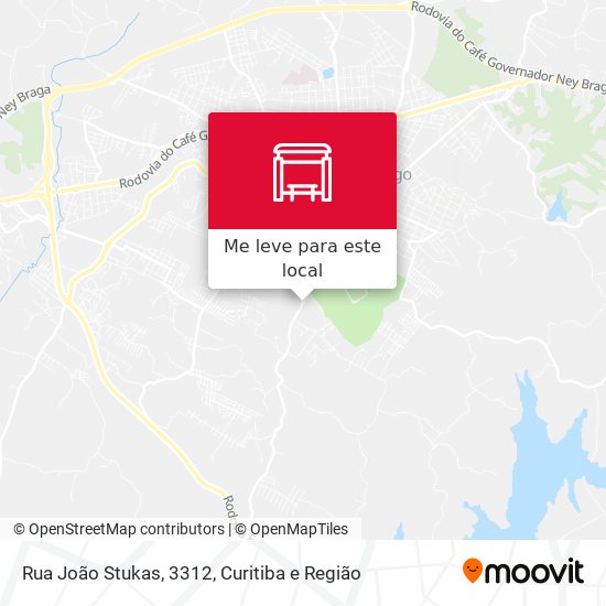 Rua João Stukas, 3312 mapa