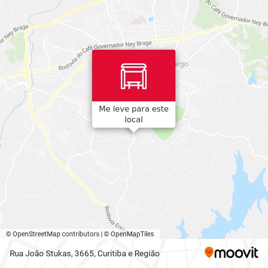 Rua João Stukas, 3665 mapa