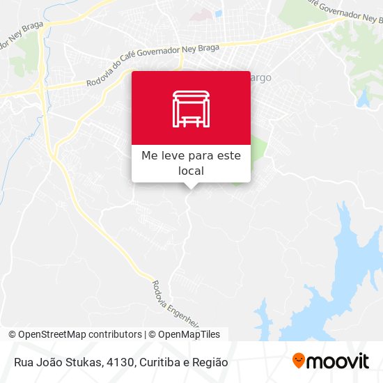 Rua João Stukas, 4130 mapa
