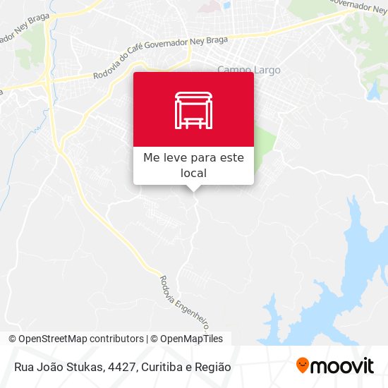 Rua João Stukas, 4427 mapa