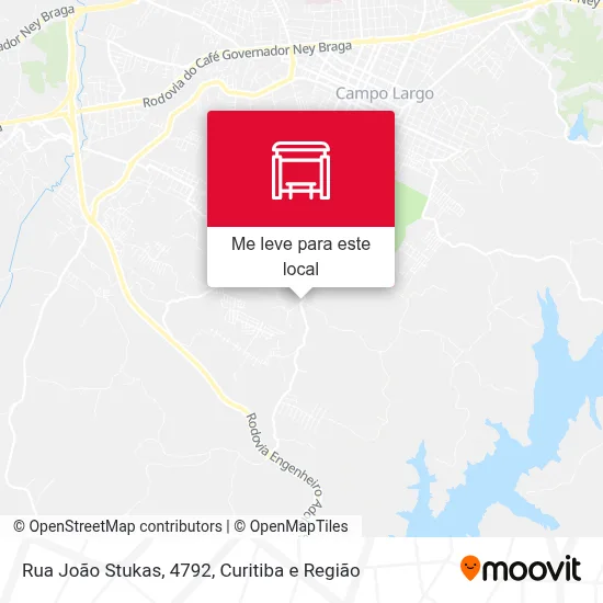 Rua João Stukas, 4792 mapa