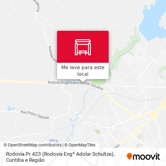 Rodovia Pr 423 (Rodovia Engº Adolar Schultze) mapa