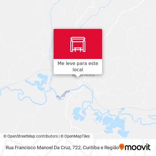 Rua Francisco Manoel Da Cruz, 722 mapa