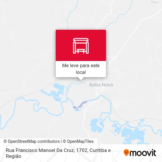 Rua Francisco Manoel Da Cruz, 1702 mapa