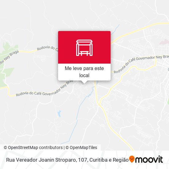 Rua Vereador Joanin Stroparo, 107 mapa