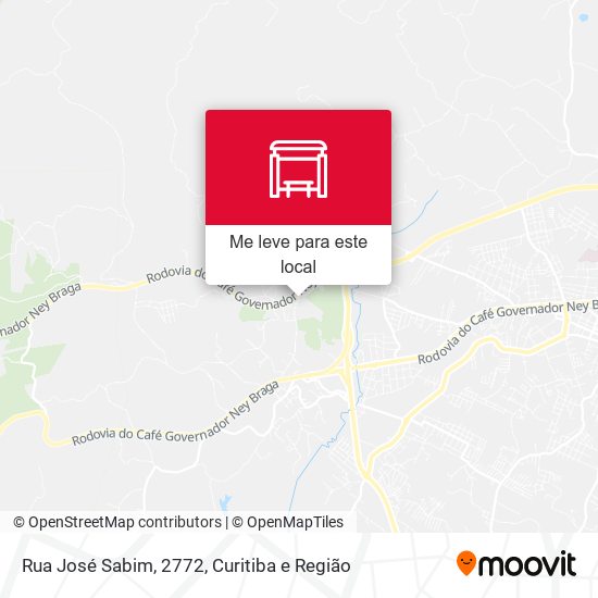 Rua José Sabim, 2772 mapa