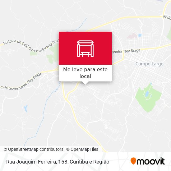 Rua Joaquim Ferreira, 158 mapa
