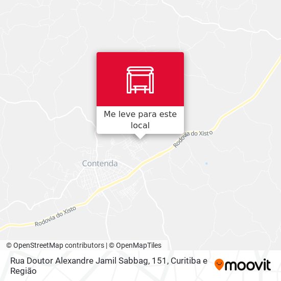 Rua Doutor Alexandre Jamil Sabbag, 151 mapa