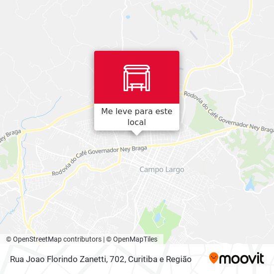 Rua Joao Florindo Zanetti, 702 mapa