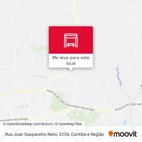 Rua Joao Gasparetto Neto, 3256 mapa
