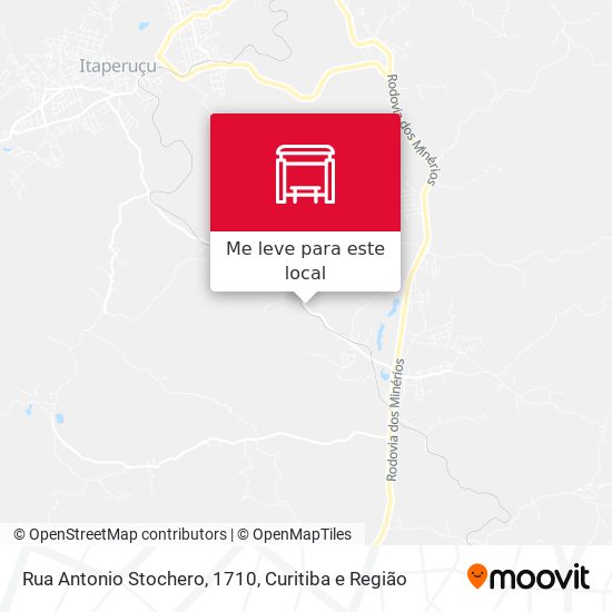 Rua Antonio Stochero, 1710 mapa