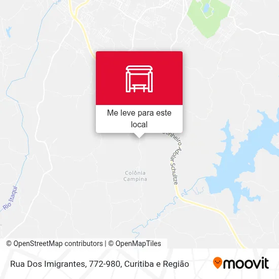 Rua Dos Imigrantes, 772-980 mapa