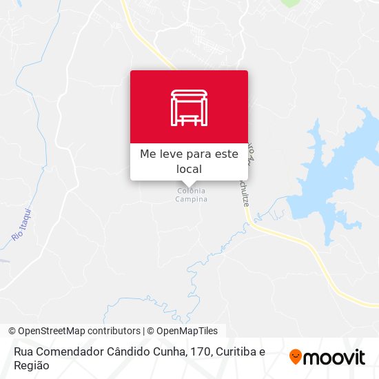 Rua Comendador Cândido Cunha, 170 mapa