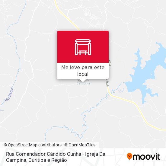 Rua Comendador Cândido Cunha  - Igreja Da Campina mapa