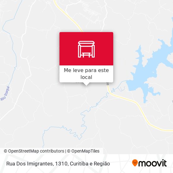 Rua Dos Imigrantes, 1310 mapa