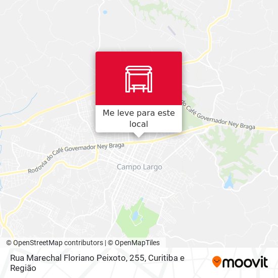 Rua Marechal Floriano Peixoto, 255 mapa
