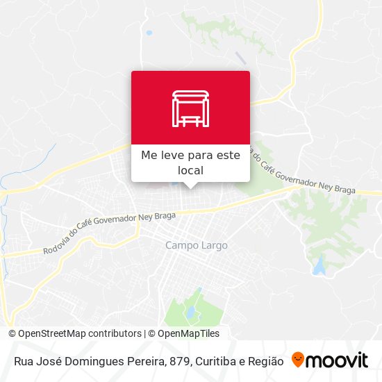 Rua José Domingues Pereira, 879 mapa