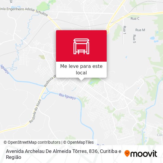 Avenida Archelau De Almeida Tôrres, 836 mapa