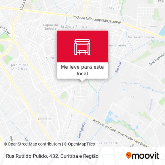 Rua Rutildo Pulido, 432 mapa