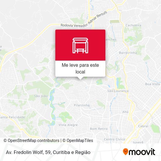 Av. Fredolin Wolf, 59 mapa