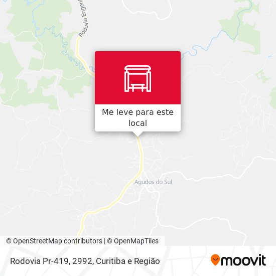 Rodovia Pr-419, 2992 mapa