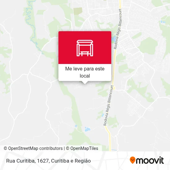 Rua Curitiba, 1627 mapa