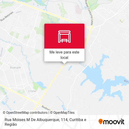Rua Moises M De Albuquerque, 114 mapa
