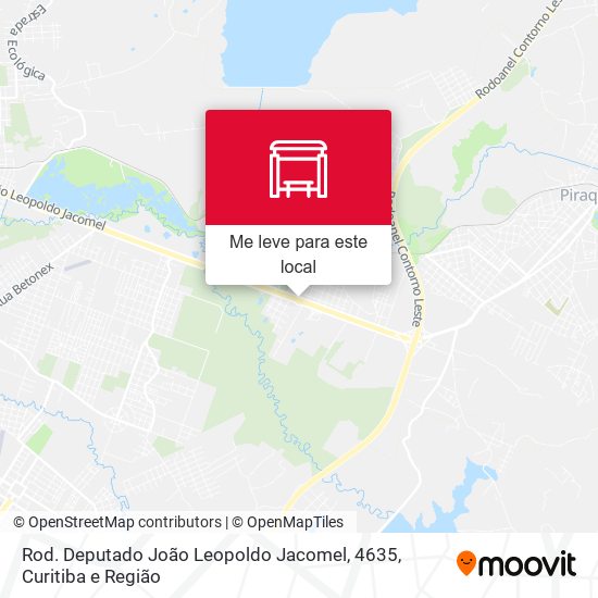 Rod. Deputado João Leopoldo Jacomel, 4635 mapa