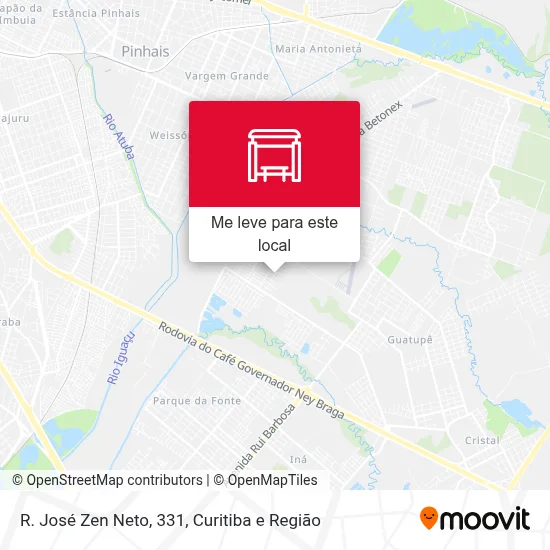 R. José Zen Neto, 331 mapa