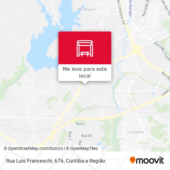 Rua Luís Franceschi, 676 mapa