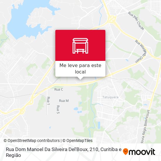 Rua Dom Manoel Da Silveira Del'Boux, 210 mapa