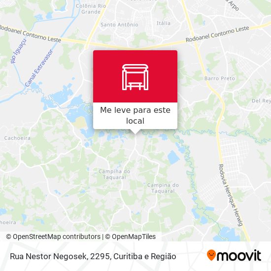 Rua Nestor Negosek, 2295 mapa