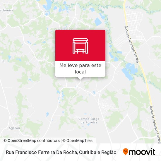 Rua Francisco Ferreira Da Rocha mapa