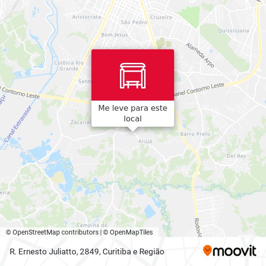 R. Ernesto Juliatto, 2849 mapa
