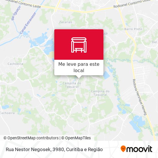 Rua Nestor Negosek, 3980 mapa