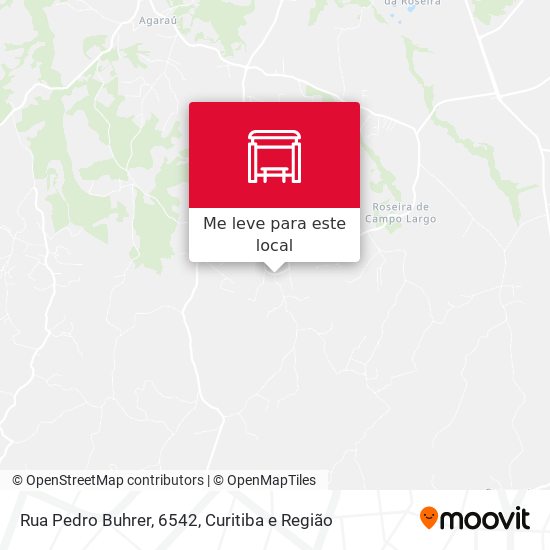 Rua Pedro Buhrer, 6542 mapa