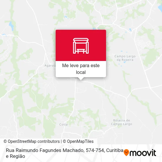 Rua Raimundo Fagundes Machado, 574-754 mapa