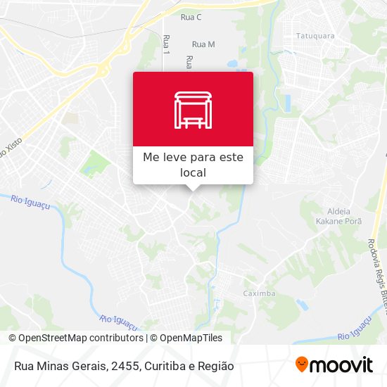 Rua Minas Gerais, 2455 mapa