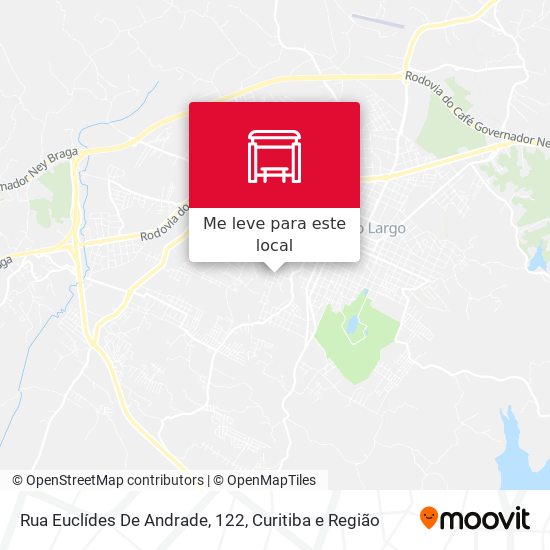 Rua Euclídes De Andrade, 122 mapa