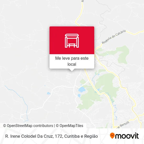 R. Irene Colodel Da Cruz, 172 mapa