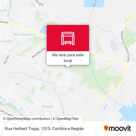 Rua Herbert Trapp, 1515 mapa