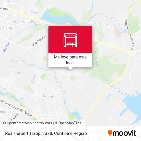 Rua Herbert Trapp, 3378 mapa