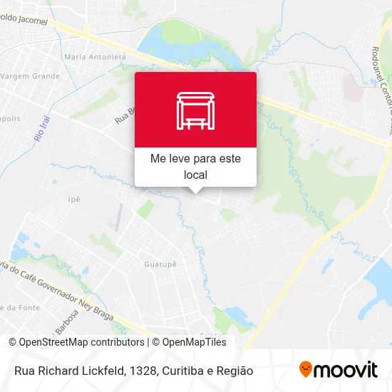 Rua Richard Lickfeld, 1328 mapa