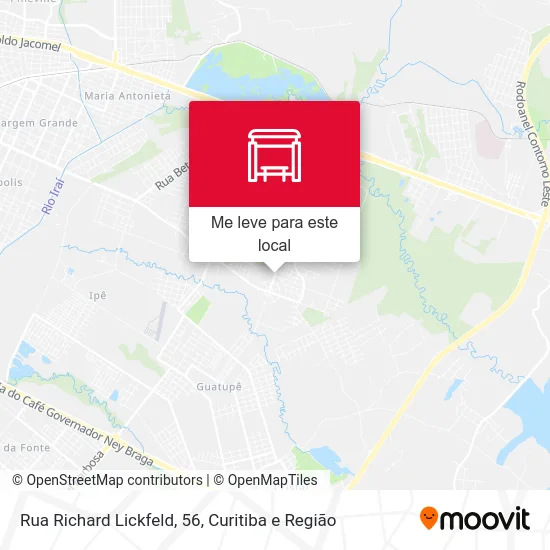 Rua Richard Lickfeld, 56 mapa