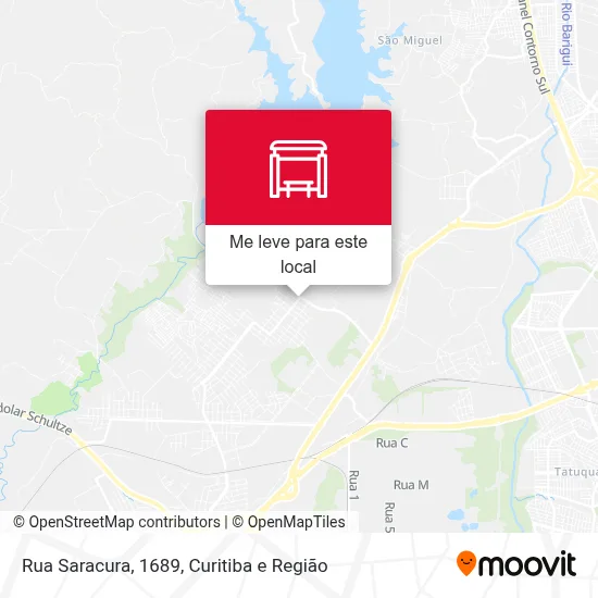 Rua Saracura, 1689 mapa