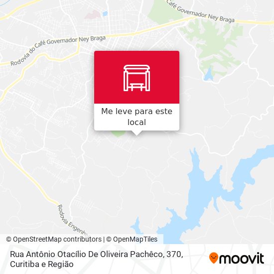 Rua Antônio Otacílio De Oliveira Pachêco, 370 mapa