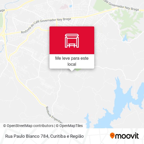 Rua Paulo Bianco 784 mapa